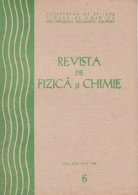 Revista de Fizica si Chimie, Iunie 1987