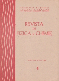 Revista de fizica si chimie, Nr. 4/Aprilie 1988