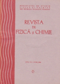 Revista de Fizica si Chimie, Iunie 1988