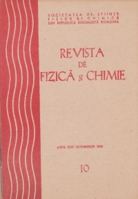 Revista de fizica si chimie, Octombrie 1988