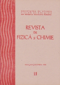 Revista de fizica si chimie, Nr. 11/Noiembrie 1988