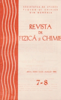 Revista de fizica si chimie, Iulie-August 1990