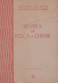 Revista de fizica si chimie, Noiembrie 1986