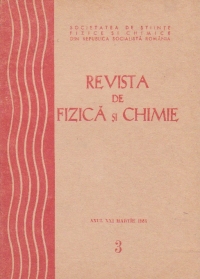 Revista de Fizica si Chimie, Martie 1984