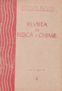 Revista de Fizica si Chimie, Aprilie 1984