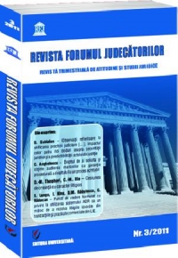 Revista Forumul Judecatorilor - nr. 3/2011