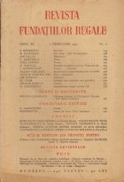 Revista Fundatiilor Regale, Nr. 2/1942