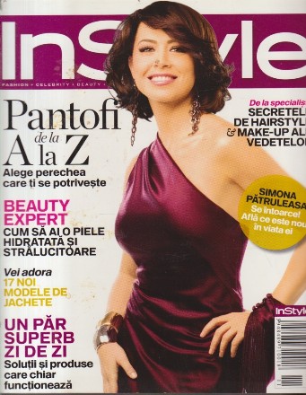 Revista InStyle. Noiembrie/2009