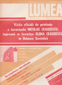 Revista Lumea, nr. 41- 52/1988