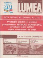 Revista Lumea 30/1984