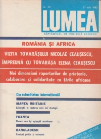 Revista Lumea, nr 21 - 30/1983