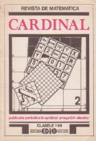 Revista matematica Cardinal 2/1990 (clasele
