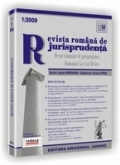 Revista romana de jurisprudenta nr. 1/2009