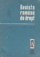 Revista romana drept 12/1973