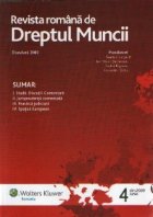 Revista romana dreptul muncii 4/2009