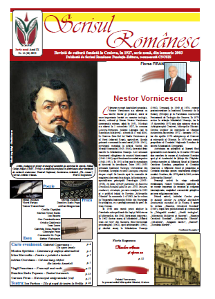 Revista Scrisul Romanesc, numarul 10 (98) 2011