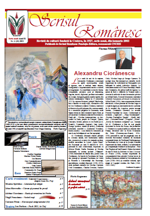 Revista Scrisul Romanesc, numarul 11 (99) 2011