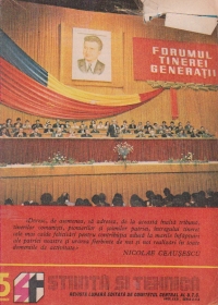 Revista Stiinta si Tehnica, nr. 5/1980