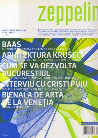 Revista Zeppelin, Nr. 97 - Arhitectura. Spatii. Idei, Septembrie 2011