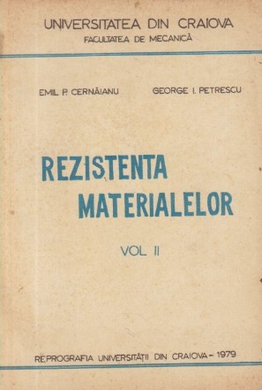 Rezistenta Materialelor, Volumul al II-lea