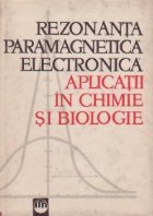 Rezonanta paramagnetica electronica Aplicatii chimie