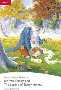 Rip Van Winkle & The Legend of Sleepy Hollow Level 1, book with MP3 Audio CD