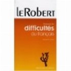 Robert Dictionnaire Des Difficultes Francais