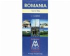 Romania - Harta turistica (Scara: 1:1150000/dim. 50x70 cm) (HT07)