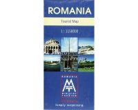 Romania - Harta turistica (Scara: 1:1150000/dim. 50x70 cm) (HT07)