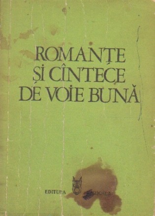 Romante si cantece de voie buna