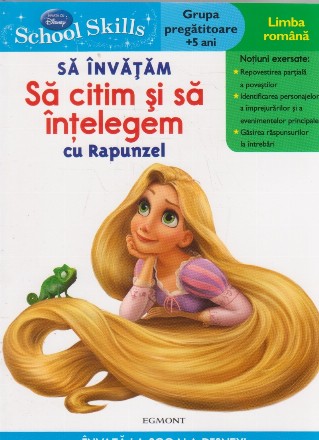 School skills - Sa invatam sa citim si sa intelegem cu Rapunzel