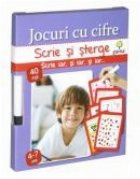 Scrie si sterge - Jocuri cu cifre 4-7 ani