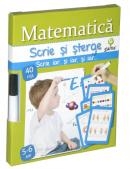 Scrie si sterge - Matematica 5-6 ani