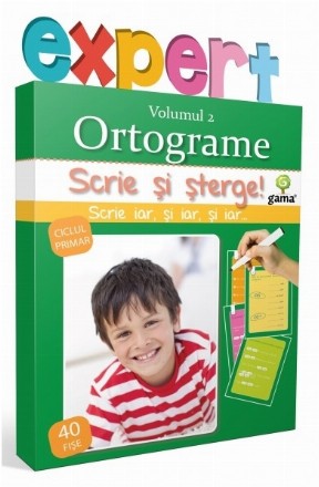 Scrie si sterge: Ortograme - Volumul II (ciclul primar)