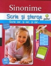 Scrie si sterge : Sinonime (ciclul primar)