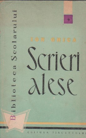 Scrieri alese (Ghica)