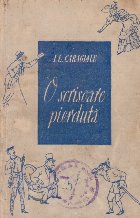 O scrisoare pierduta (Editie 1951)