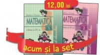 Set caiete Matematica pentru clasa a IV-a (semestrele I si II) (Rodica Chiran)