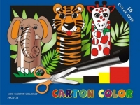 Set creativ - Carton color, format A4, 10 coli/set