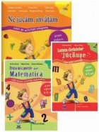 Set grupa mijlocie 4-5 ani (3 carti) - Prima mea poveste despre matematica. Lumea cuvintelor jucause. Ne jucam