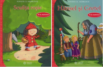 SET POVESTI CU ABTIBILDURI 1 (Scufita rosie si Hansel si Gretel)