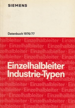 Siemens - Einzelhalbleiter Industrie-Typen