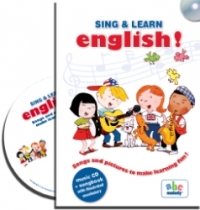 Sing & Learn English! Songs and pictures to make learning fun! Music CD + songbook with illustrated vocabulary