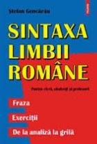 Sintaxa limbii romane Fraza Exercitii