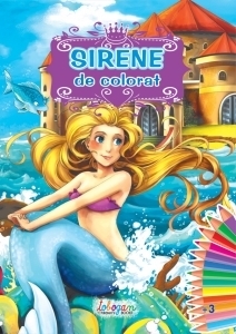 Sirene de colorat