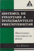 Sistemul de finantare a invatamantului preuniversitar - Raspunderile directorului de scoala