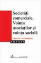 Societatile comerciale Vointa asociatilor vointa