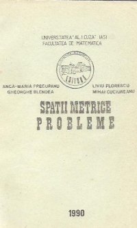 Spatii metrice - Probleme