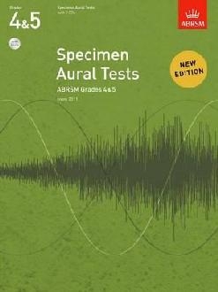 Specimen Aural Tests, Grades 4 & 5 with 2 CDs