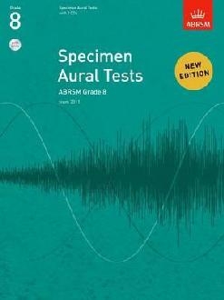 Specimen Aural Tests, Grade 8 with 2 CDs